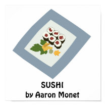 sushi copy, SUSHIby Aaron Monet posters