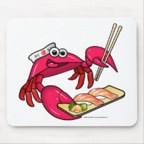 Sushi Crab mousepads