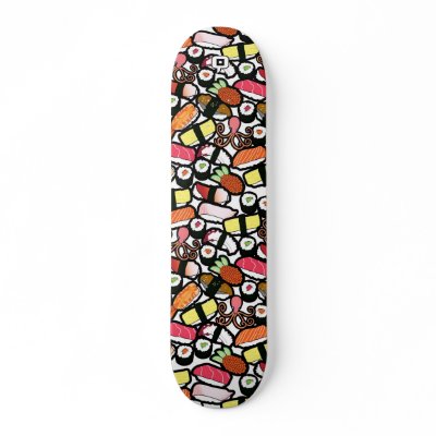 sushi deck skateboards by decksonly