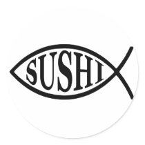 Sushi Fish stickers