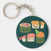 Sushi Friends Key Chains
