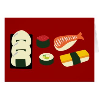 Sushi Fun card
