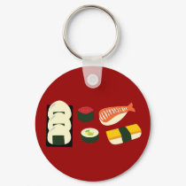 Sushi Fun keychains