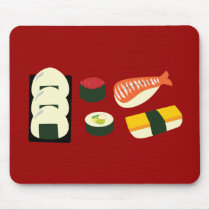 Sushi Fun Mouse Pad