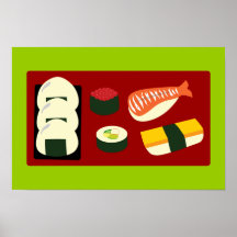 Sushi Fun Print