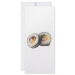Sushi - Futomaki Rack Card