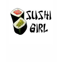 Sushi Girl T-shirts from Teeboutique