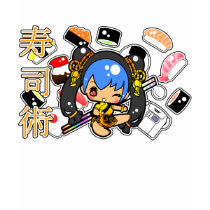 Sushi-Jutsu t-shirts