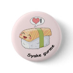Sushi kawaii buttons