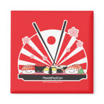 Sushi Land magnet magnets