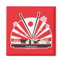 Sushi Land magnet