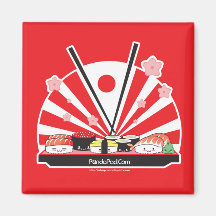 Sushi Land magnet