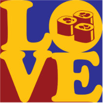 Sushi Love photo sculptures by sciencewillprevail Sushi Love photo sculptures