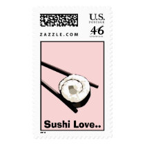 Sushi Love.. postage by mzmuhlissa Sushi Love.. postage