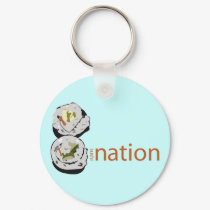 Sushi Nation Keychain