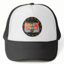 Sushi Nation White Trash Hat w/ Logo