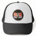 Sushi Nation White Trash Hat w/ Logo