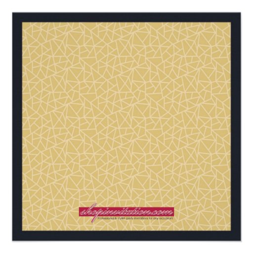 Sushi Party Flat Invitation