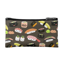 Sushi Party - Fun Kawaii Sushi Pattern Makeup Bags