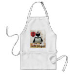 sushi penguin apron