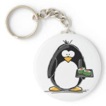Sushi Penguin Key Chains