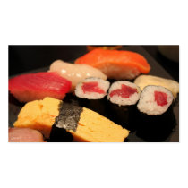 Sushi tarjetas de negocio