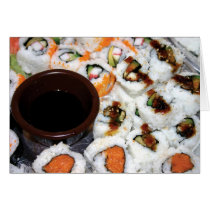 Sushi Platter cards by lioneyes Sushi Platter cards