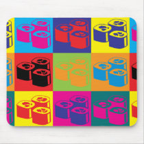 Sushi Pop Art mousepads