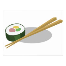 Sushi Postcards