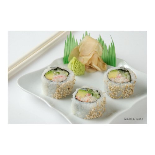 Sushi Poster print