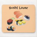 Sushi Set Design mousepads