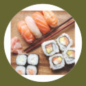 Sushi stickers