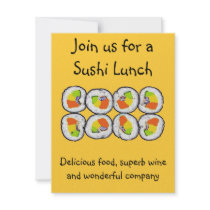 Sushi Sushi Invitation