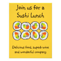 Sushi Sushi Invitation invitations
