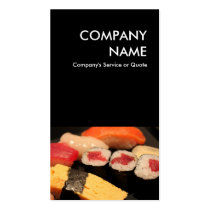 sushi tarjetas de negocio