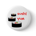 Sushi Yum buttons by HeatherArt Sushi Yum buttons