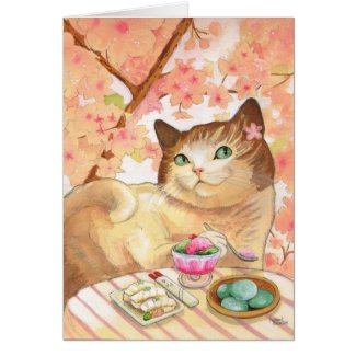 SushiCat Dessert First card