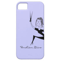 Susie Sharp HAIRDRESSER Line-art by B.B.B. iPhone 5 Cover