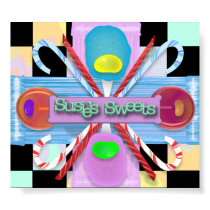Susie's Sweets posters