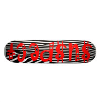 suspect Zebra model Skateboard Deck