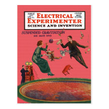 Suspended Gravitation Postcard