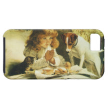 Suspense, Saying Our Prayers Charles Burton Barber iPhone 5 Cover