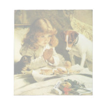 Suspense, Saying Our Prayers Charles Burton Barber Notepads