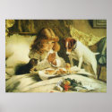 Suspense, Saying Our Prayers Charles Burton Barber Posters