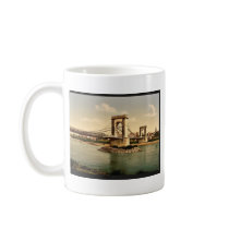 Suspension bridge over the Rhone, Avignon, Provenc Mug