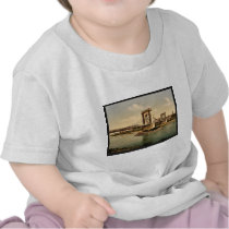 Suspension bridge over the Rhone, Avignon, Provenc Shirt