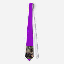 Suspension bridge ties