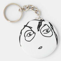Suspicious Face Key Chains