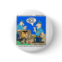 Suspicious Package Funny Police Cartoon Gifts buttons