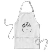 Suspicious Rage Face Aprons